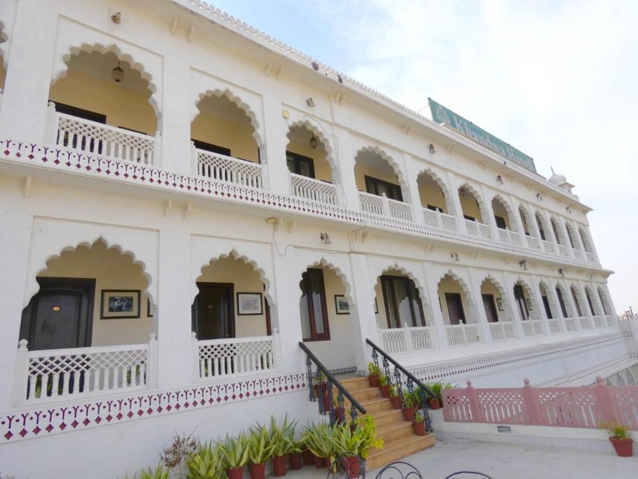 Heritage Khandwa Haveli Hotel Jaipur Bagian luar foto