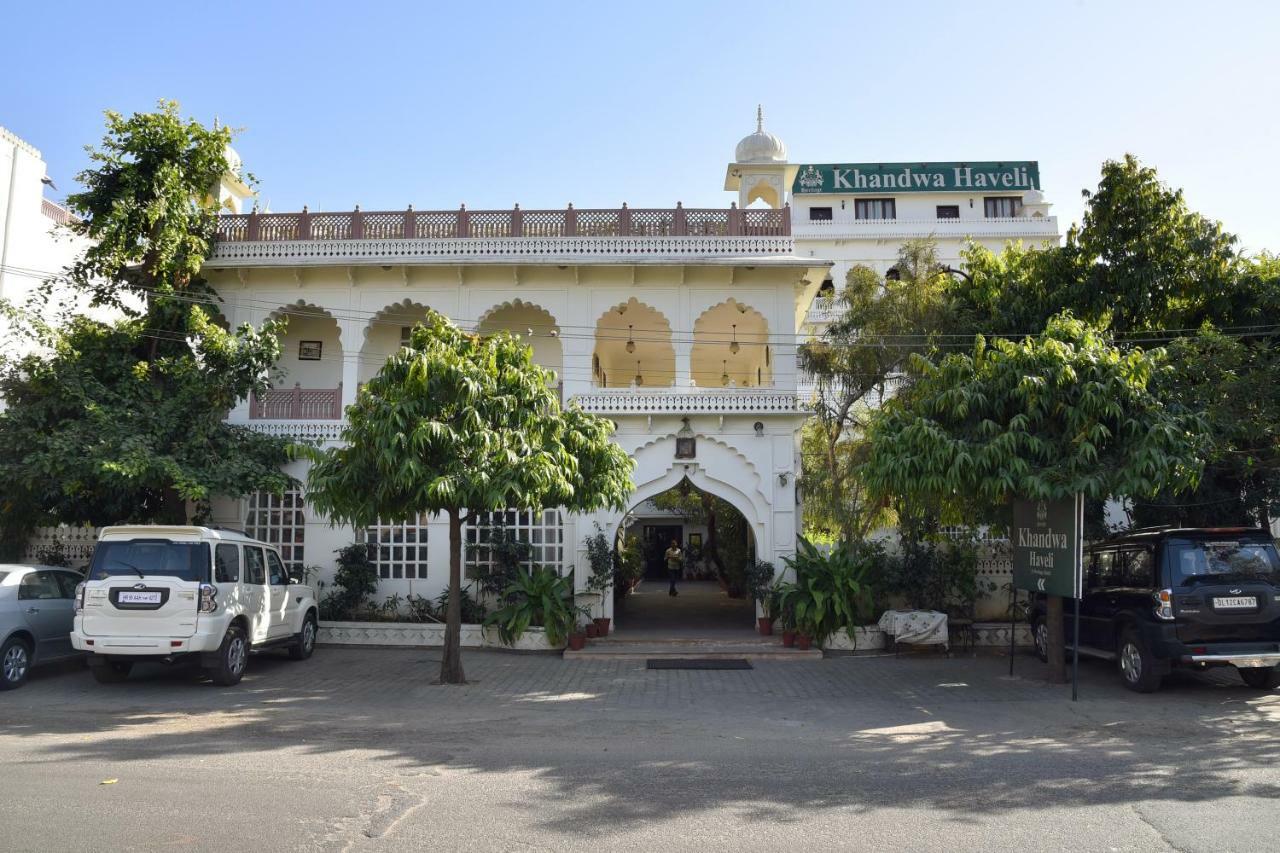 Heritage Khandwa Haveli Hotel Jaipur Bagian luar foto